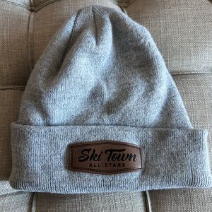 Gray Knit Beanie
